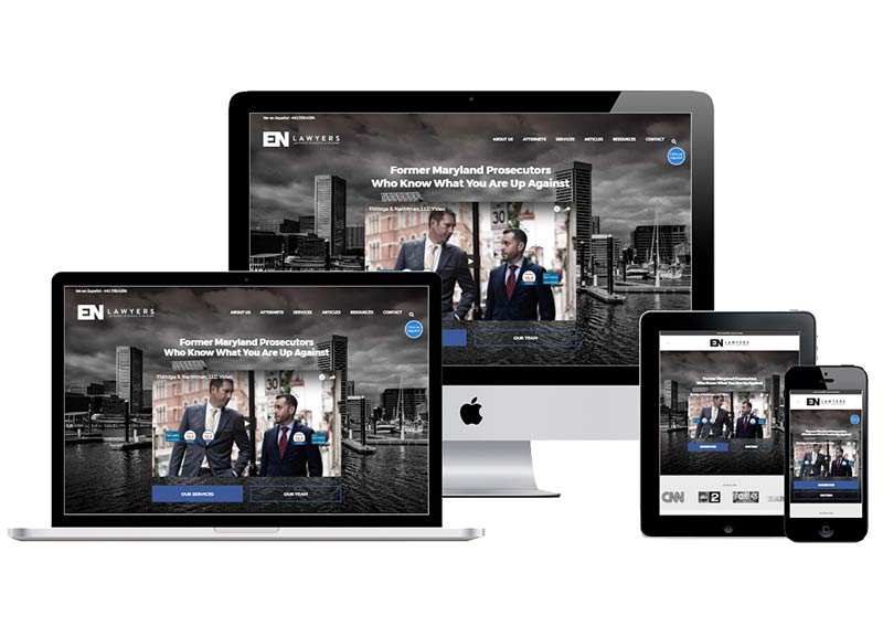 ENLawyers Law Firm Website